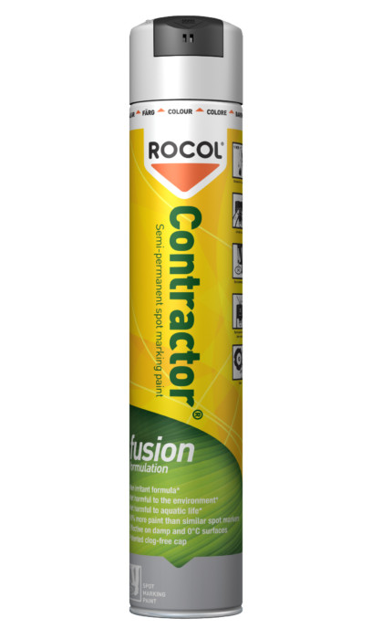 Rocol® Contractor Fusion Spot Marking Spray White 750ml