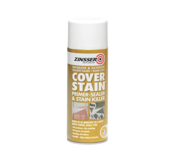 Zinsser Cover Stain® Primer Sealer Aerosol – 400ML