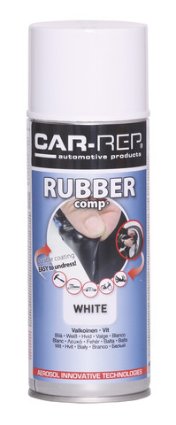 RUBBERcomp® White Semi Gloss Rubber Coating 400ml