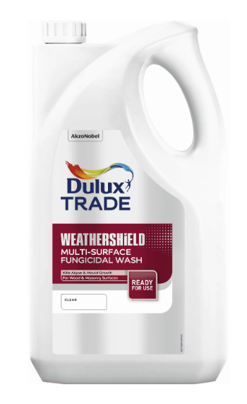 Dulux Trade Weathershield Fungicidal Wash – 5L