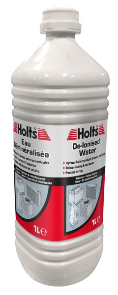 Holts® De-ionised Water – 1 Litre