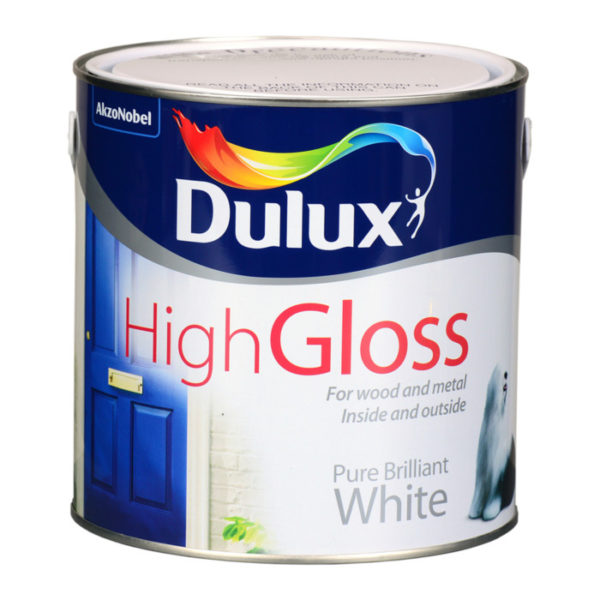 Dulux High Gloss White – 250ml