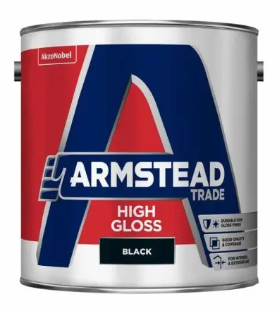 Armstead Trade High Gloss Black 2.5L