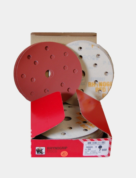 Indasa Rhynogrip  Velcro Discs 150mm 15Hole (Pk.50) – P2000