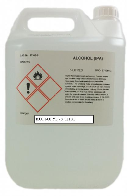 Isopropyl Alcohol Cleaner 5lt