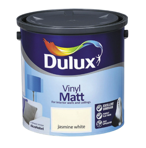 Dulux Vinyl Matt Jasmine White 2.5L