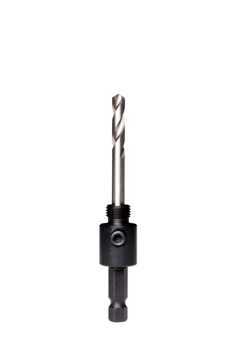 Starrett A1 Hex Shank Multi-Material Arbor with 80mm Pilot Drill