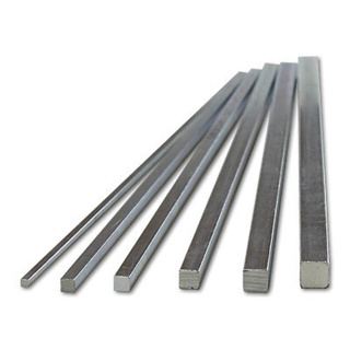 Key Steel 1/8" Square - 1 Foot Length