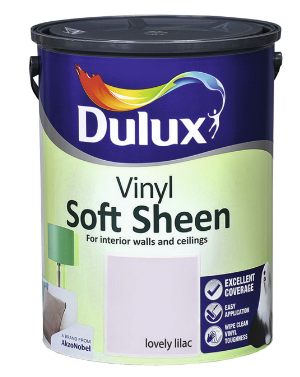 Dulux Vinyl Soft Sheen Lovely Lilac 5L