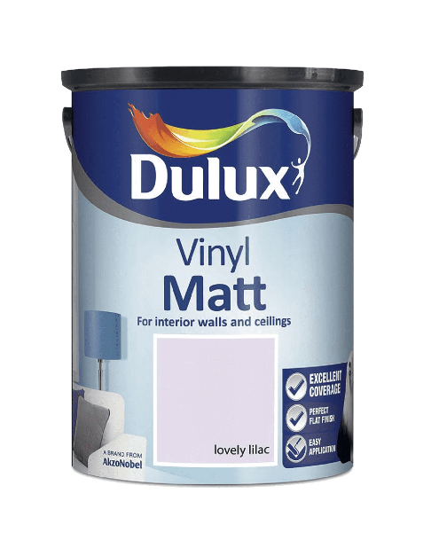 Dulux Vinyl Matt Lovely Lilac – 5L