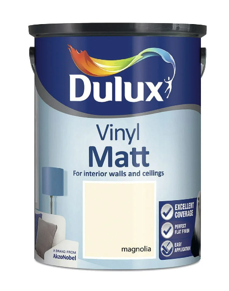 Dulux Vinyl Matt Magnolia 5L