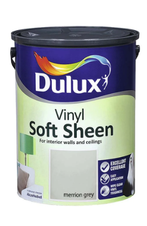 Dulux Vinyl Soft Sheen Merrion Grey 5L