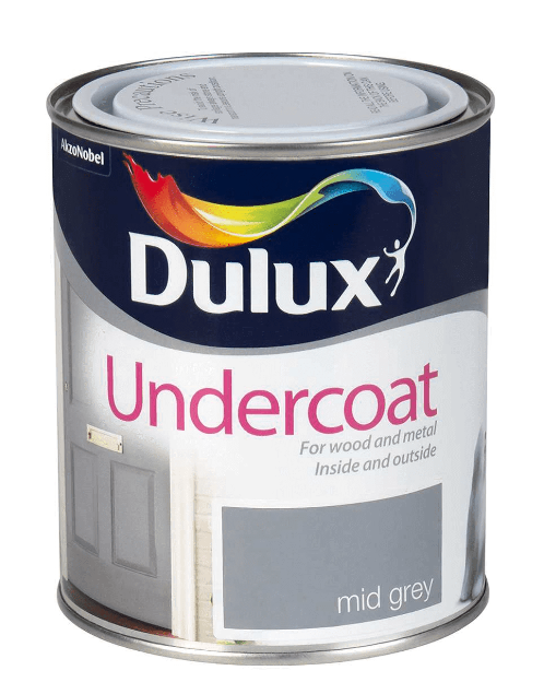 Dulux Undercoat Mid Grey 750ml