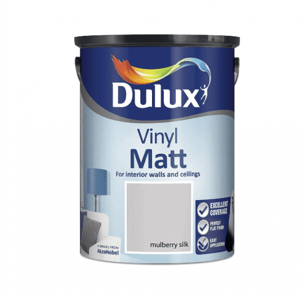 Dulux Vinyl Matt Mulberry Silk 5L