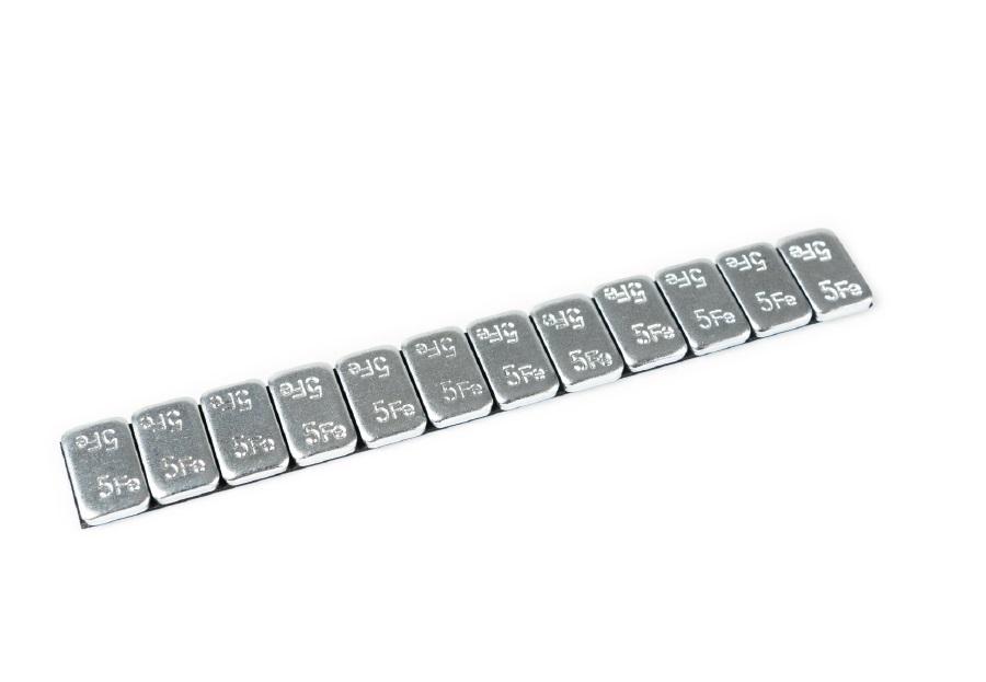 Adhesive strip (Zinc plated steel) 12 x 5 gr.