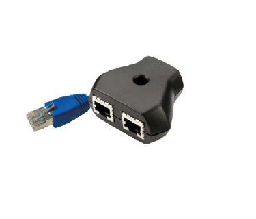 RJ45 3 Way Data Cable Splitter