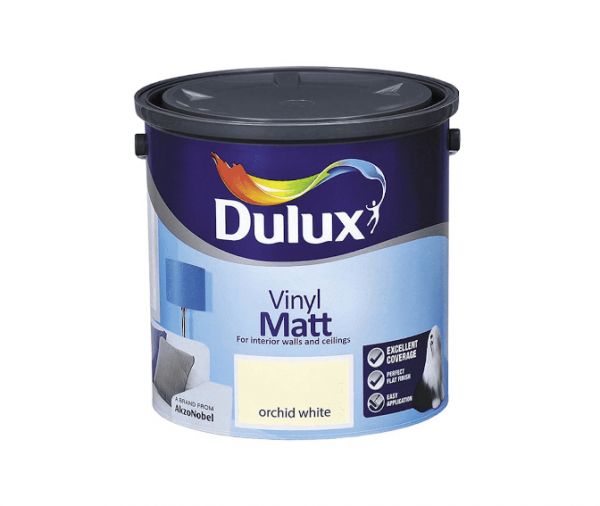 Dulux Vinyl Matt Orchid White 2.5L