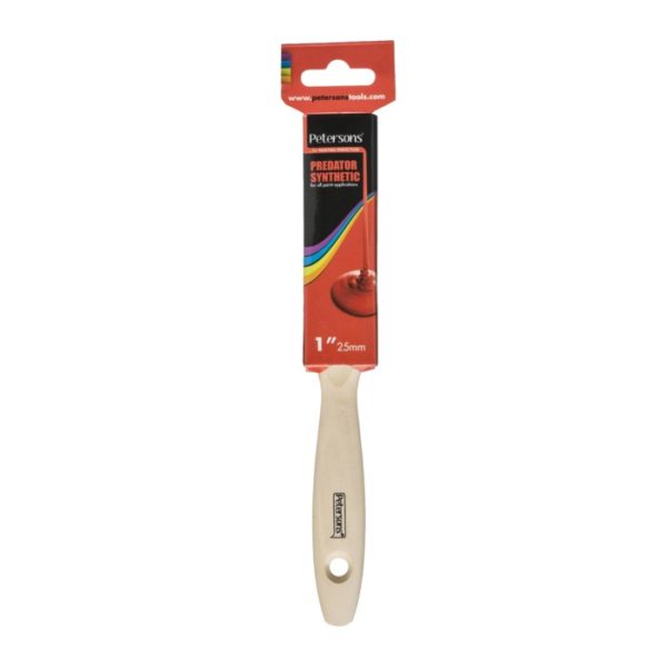 Predator Synthetic Paint Brush 1″