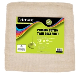 Paragon Cotton Twill Dust Sheet 12 x 9ft