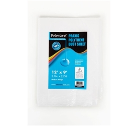 Praxis Polythene Dust Sheet 12 x 9ft