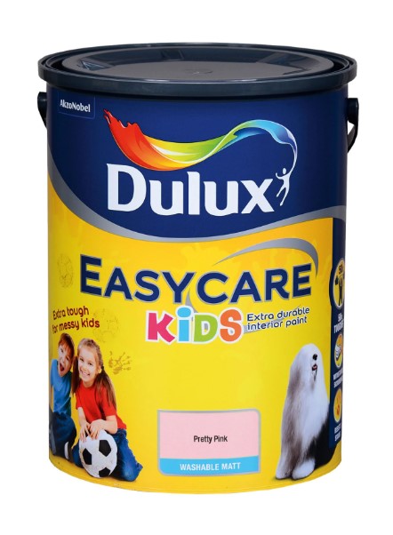 Dulux Easycare Kids Pretty Pink 5L