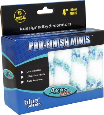 Blue Series Pro-Finish Mini Sleeves – 4″ Pack Of 10