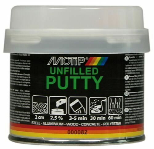 Motip Glass Fibre Putty Unfilled- 1kg