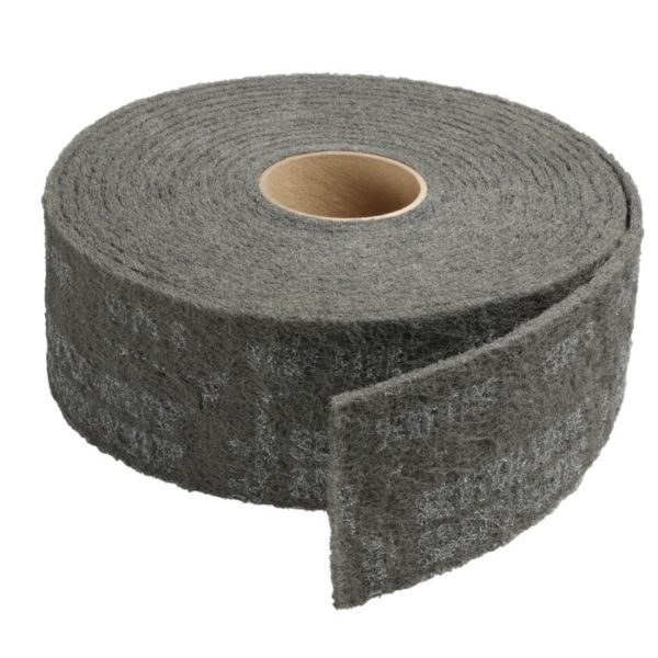 Scuff & Clean Abrasive Roll Grey 100mm x 10mt