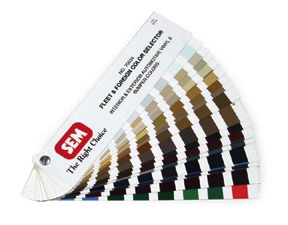 SEM Colorcoat Colour Selector Chart