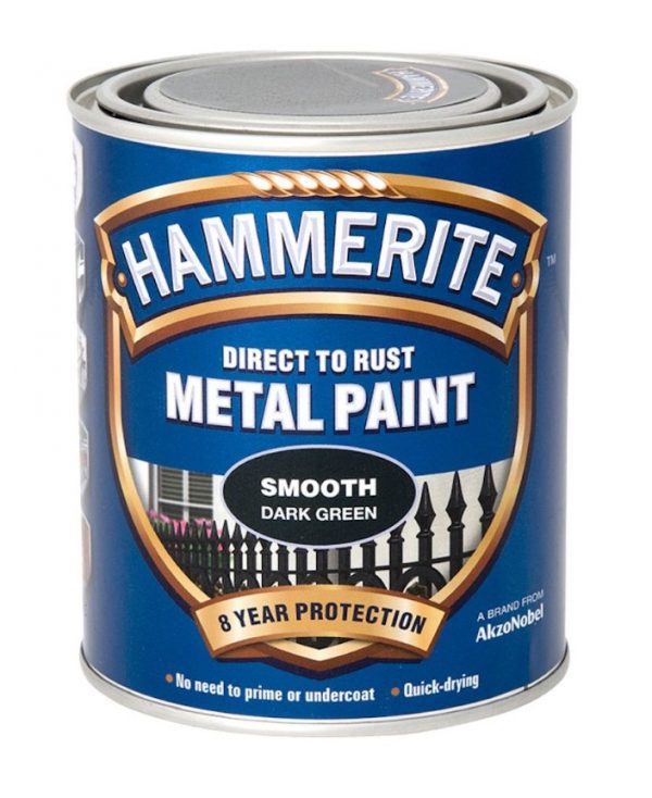 Hammerite Smooth Dark Green – 750ml