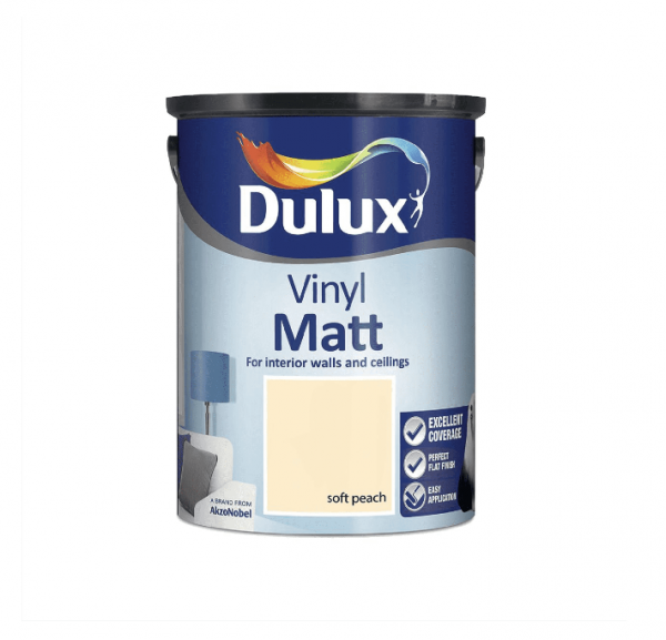 Dulux Vinyl Matt Soft Peach 5L