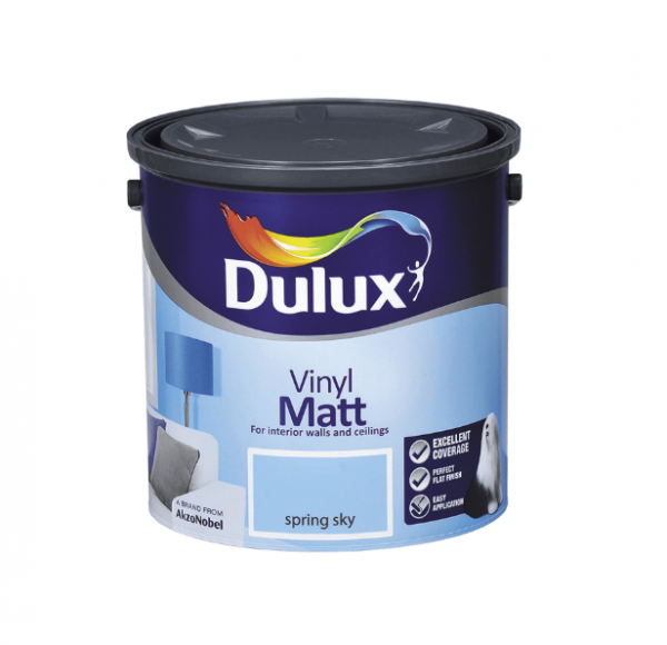 Dulux Vinyl Matt Spring Sky 2.5L