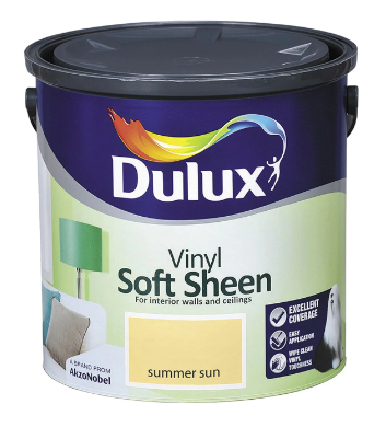 Dulux Vinyl Soft Sheen Summer Sun 2.5L