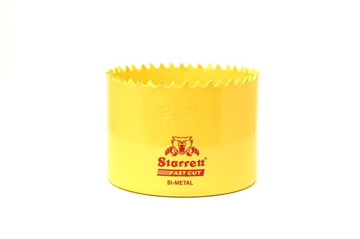 Starrett FCH0212-G Fastcut Bi-Metal Holesaw 64mm