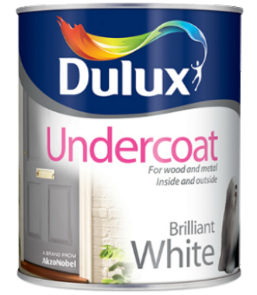 Dulux Undercoat Brilliant White 750ml