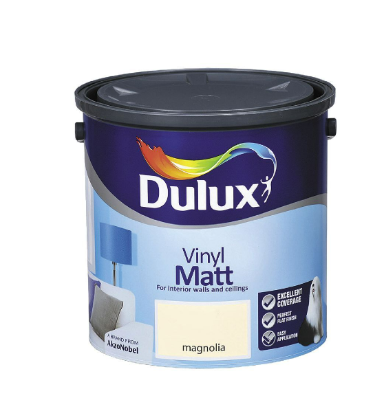 Dulux Vinyl Matt Magnolia 2.5L