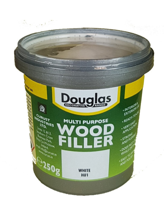 Douglas Multi Purpose Wood Filler, White – 250GR