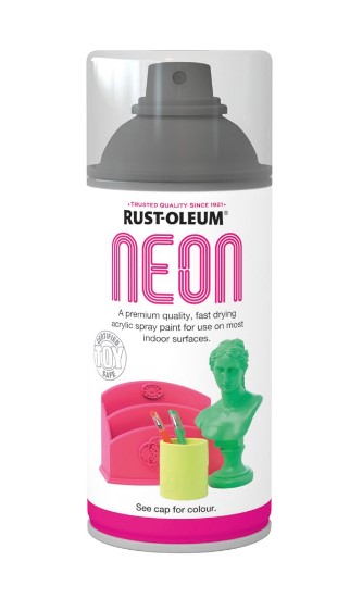 Rust-Oleum Neon Yellow Spray Paint – 150ML