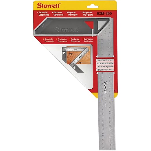 Starrett K53M-300-S Try Square 300mm