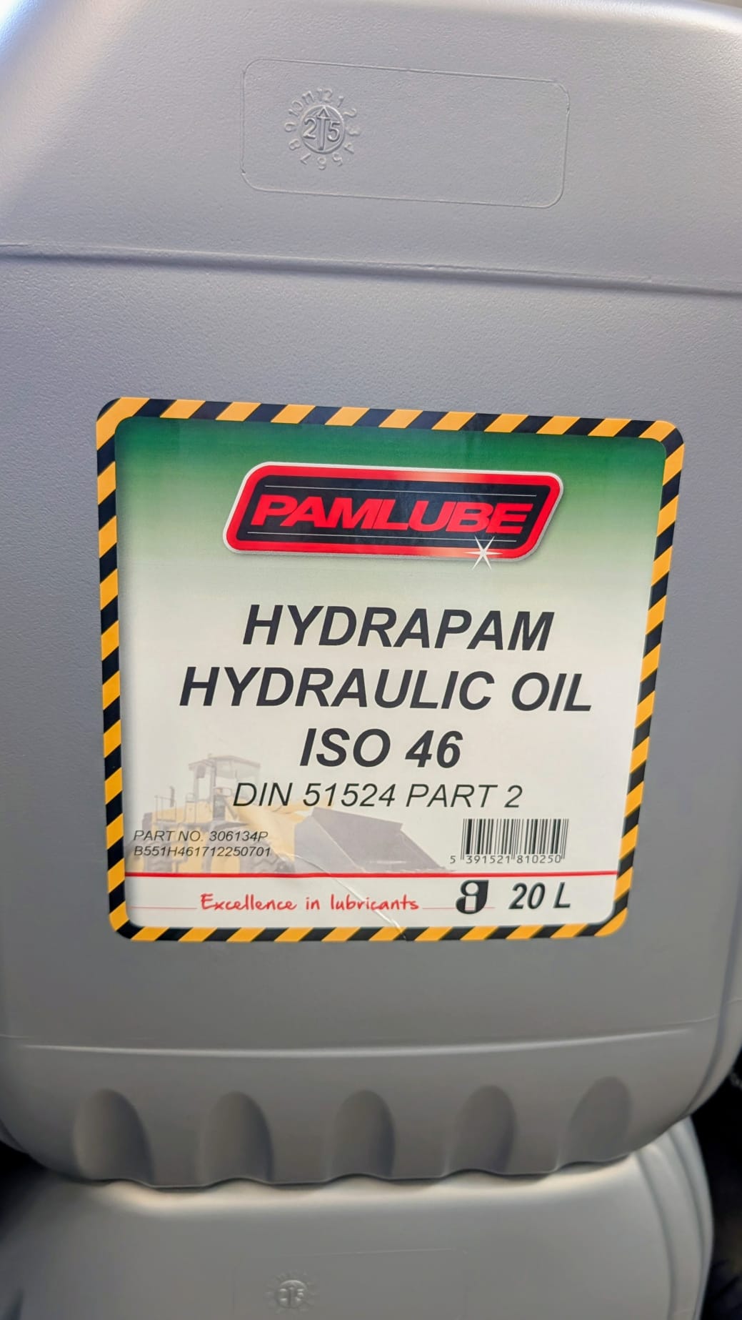 Pamlube Hydrapam H46 (20Ltr)