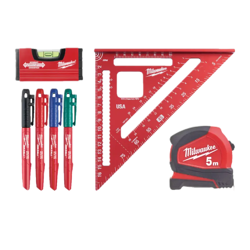 Milwaukee Measuring & Layout Set (7pcs)