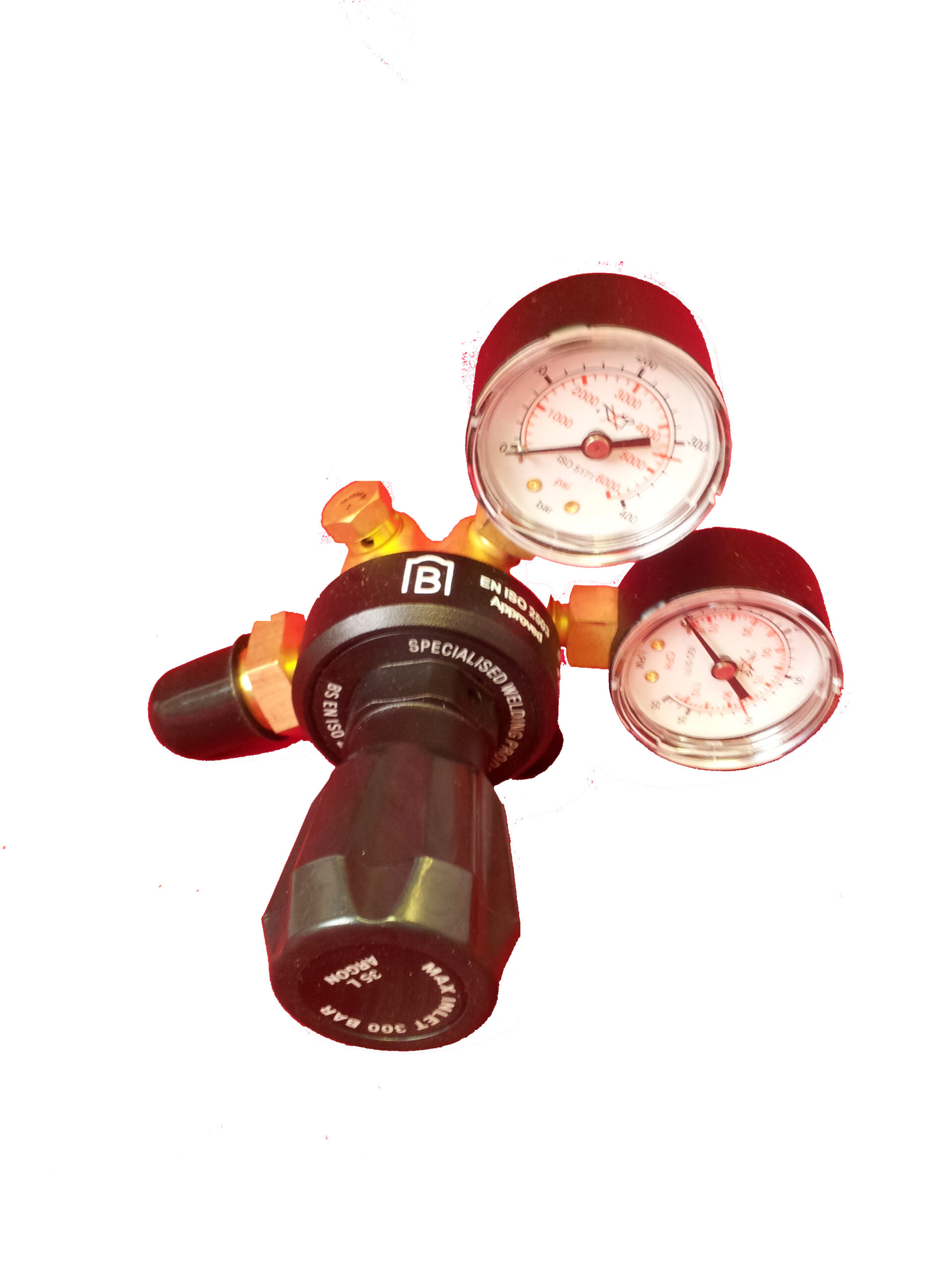 Single Stage 2 Gauge Argon Regulator