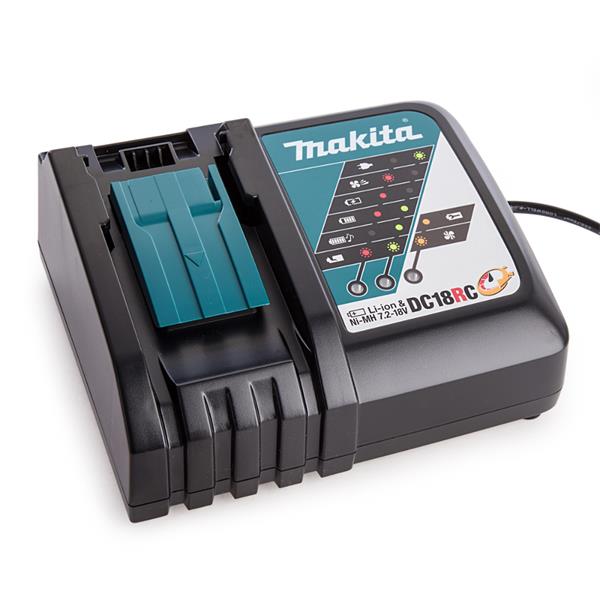 Makita DC18RC 18v LXT Li-Ion Fast Battery Charger 7.2 / 14.4 / 18v