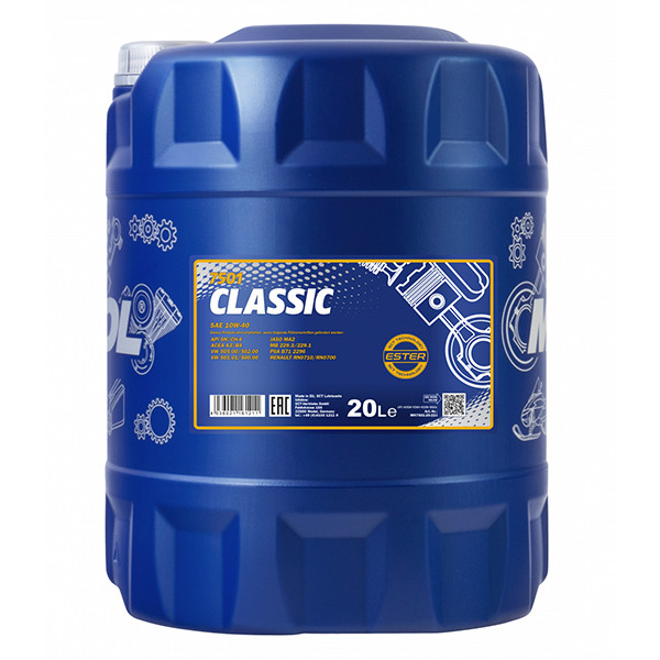 MANNOL Classic 10W40 MN7501 (20ltr)