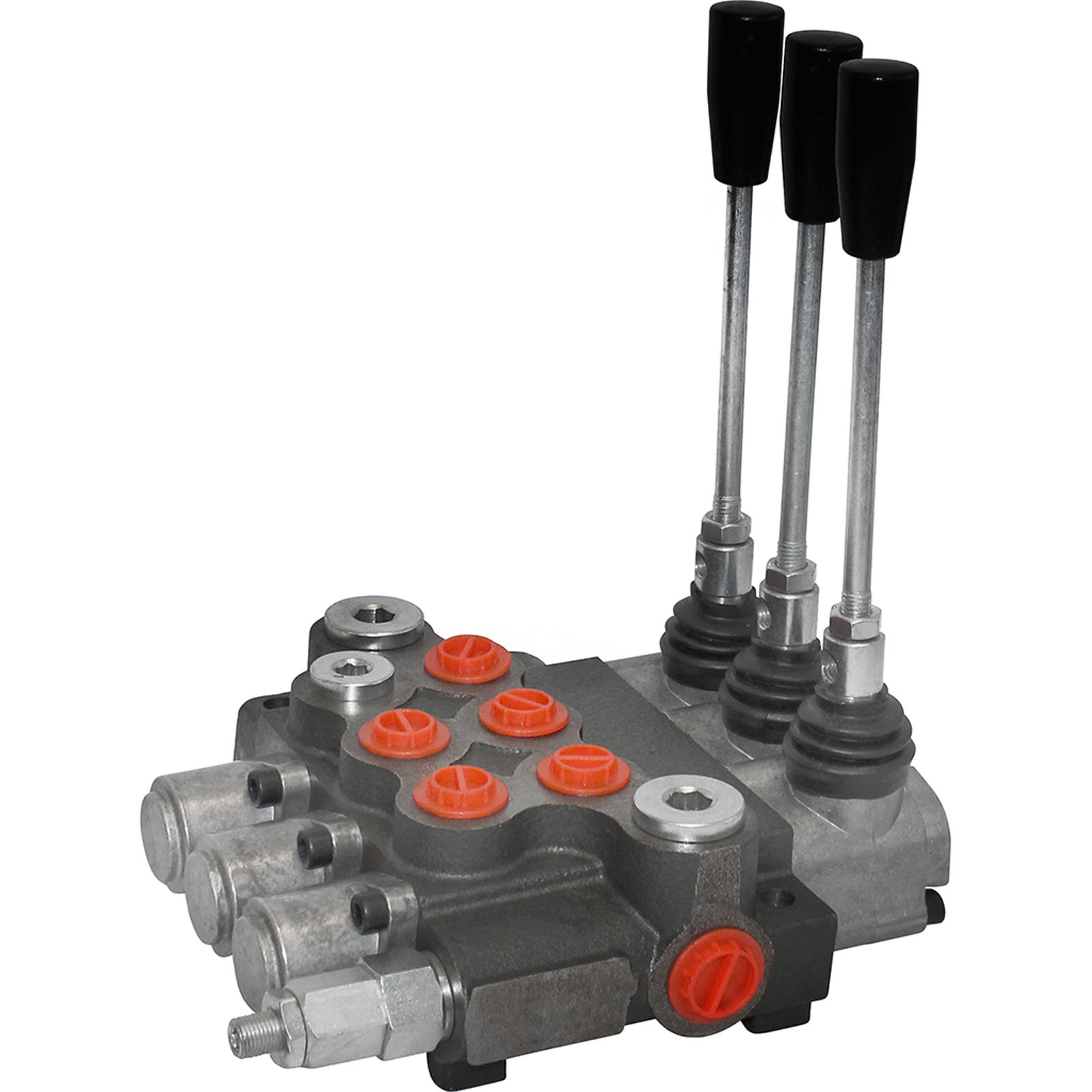 MONOBLOCK VALVE 3/8" 2xD/A & 1xS/A 50Lpm