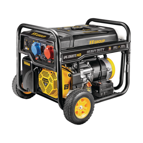 F.F. Group Petrol Generator GPG 10600TE 10.6 KVA Heavy Duty with Electric Start | FF47526