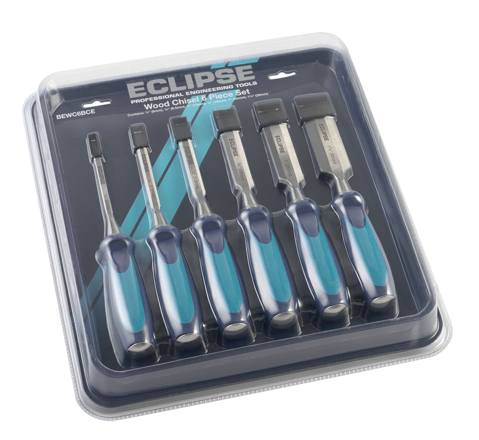 Eclipse Wood Chisel Set (6Pcs)