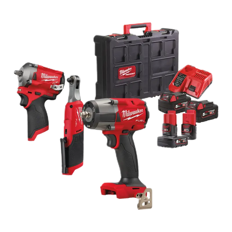 Milwaukee M18FPP3P-6524P Fuel 3 Piece Fastening Power Pack