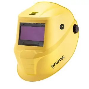 ESAB Savage A41 Welding Automatic Headshield with True Colour - Yellow