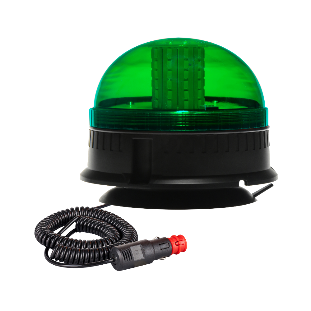 Green LED Magnetic / 3 Bolt Compact Trekker Beacon - CA8183G